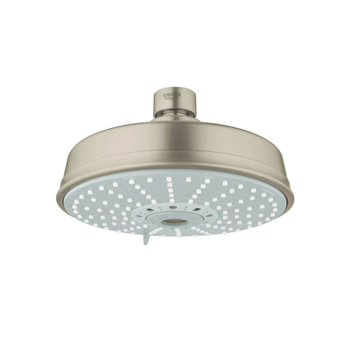 Rainshower Rustic 160 Pomme de douche - 4 jets d’aspersion - Nickel brossé InfinityFinish