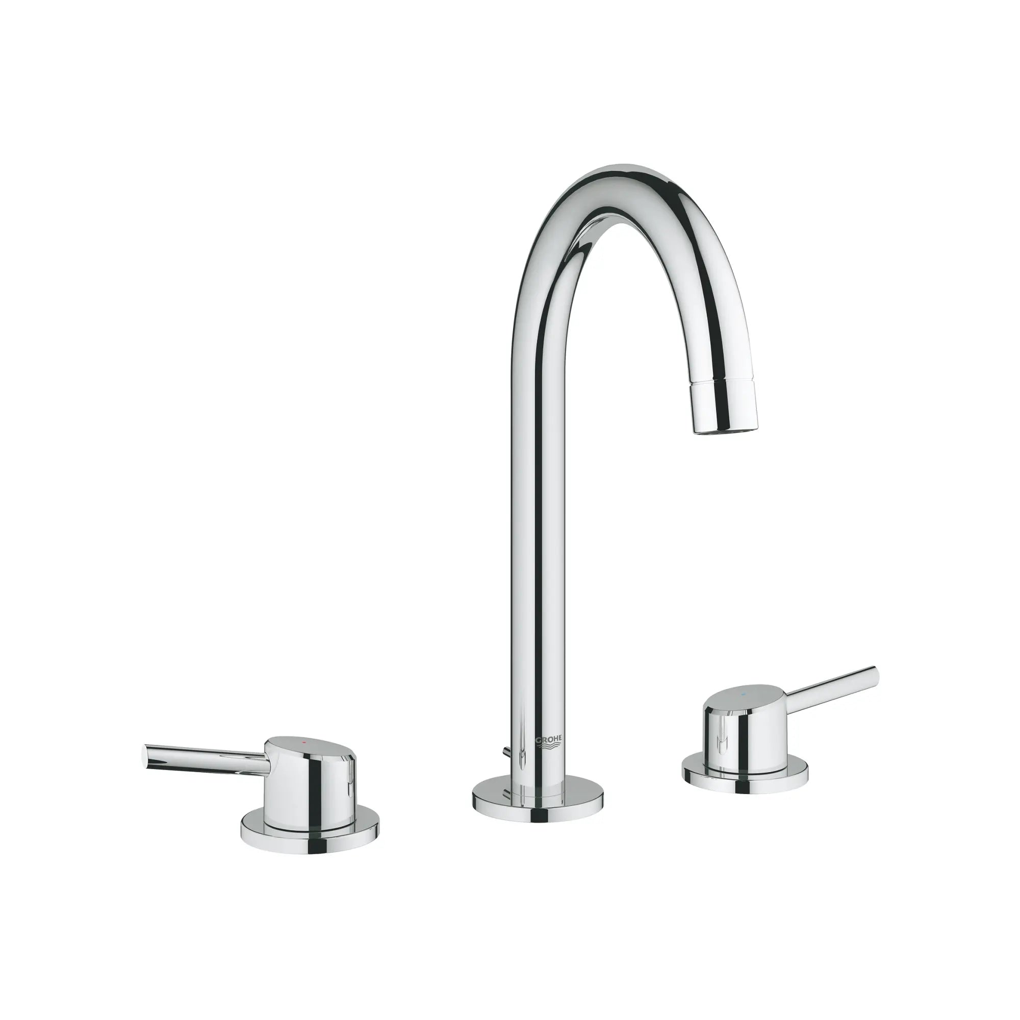 Robinet de salle de bain, 8 po, à deux poignées, taille G, 4,5 L/min (1,2 gpm) // CHROME STARLIGHT GROHE // 162514_2021700A_0_CDNwebp.webp