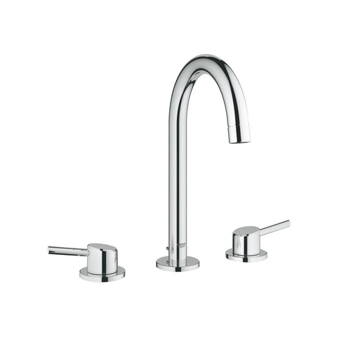 Robinet de salle de bain, 8 po, à deux poignées, taille G, 4,5 L/min (1,2 gpm) - Chrome StarLight GROHE
