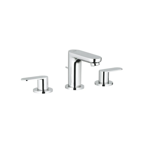 Eurosmart Cosmopolitan Robinet de salle de bains à deux poignées espacées de 8 po, taille P, 4,5 L/min (1,2 gpm) - Chrome StarLight GROHE