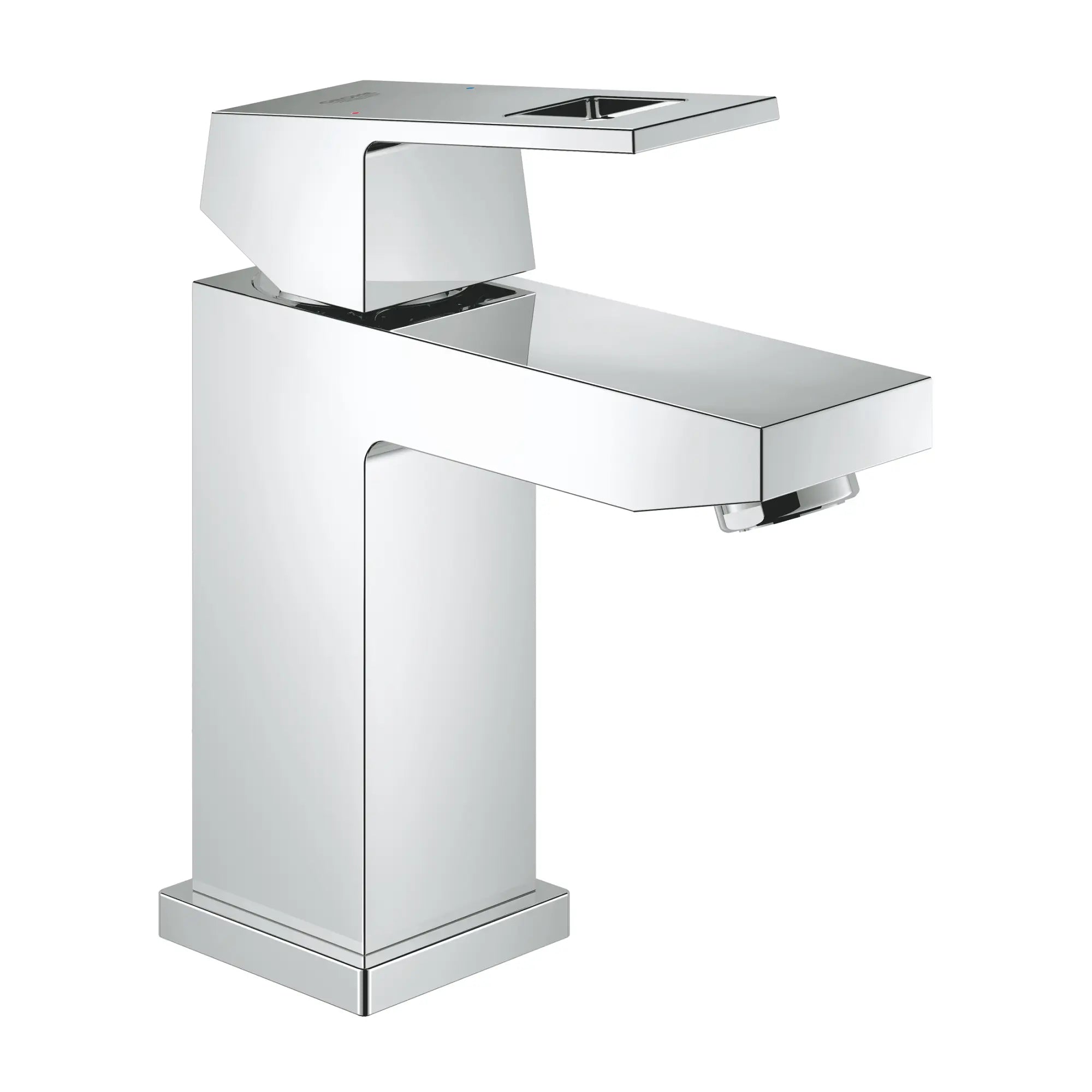 Robinet monotrou pour salle de bain, à poignée simple, taille P, 4,5 L/min (1,2 gpm), sans drain // CHROME STARLIGHT GROHE // 162556_2313300A_0_CDNwebp.webp