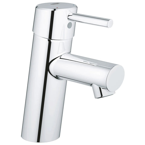 Robinet monotrou à poignée simple pour salle de bain, taille P,  4,5 L/min (1,2 gpm), sans drain - Chrome StarLight GROHE
