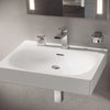 [39656000] Wall Mount 24" Bathroom Sink, 1-hole - Alpine White