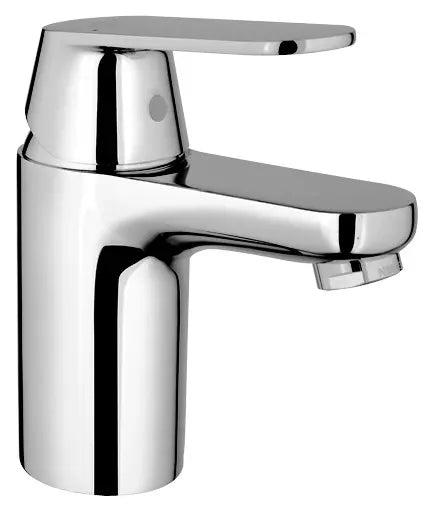 Eurosmart Robinet monotrou pour salle de bain, à poignée simple, taille P, 4,5 L/min (1,2 gpm), sans drain // CHROME STARLIGHT GROHE // 163079_F3282401_0_CDNwebp.webp