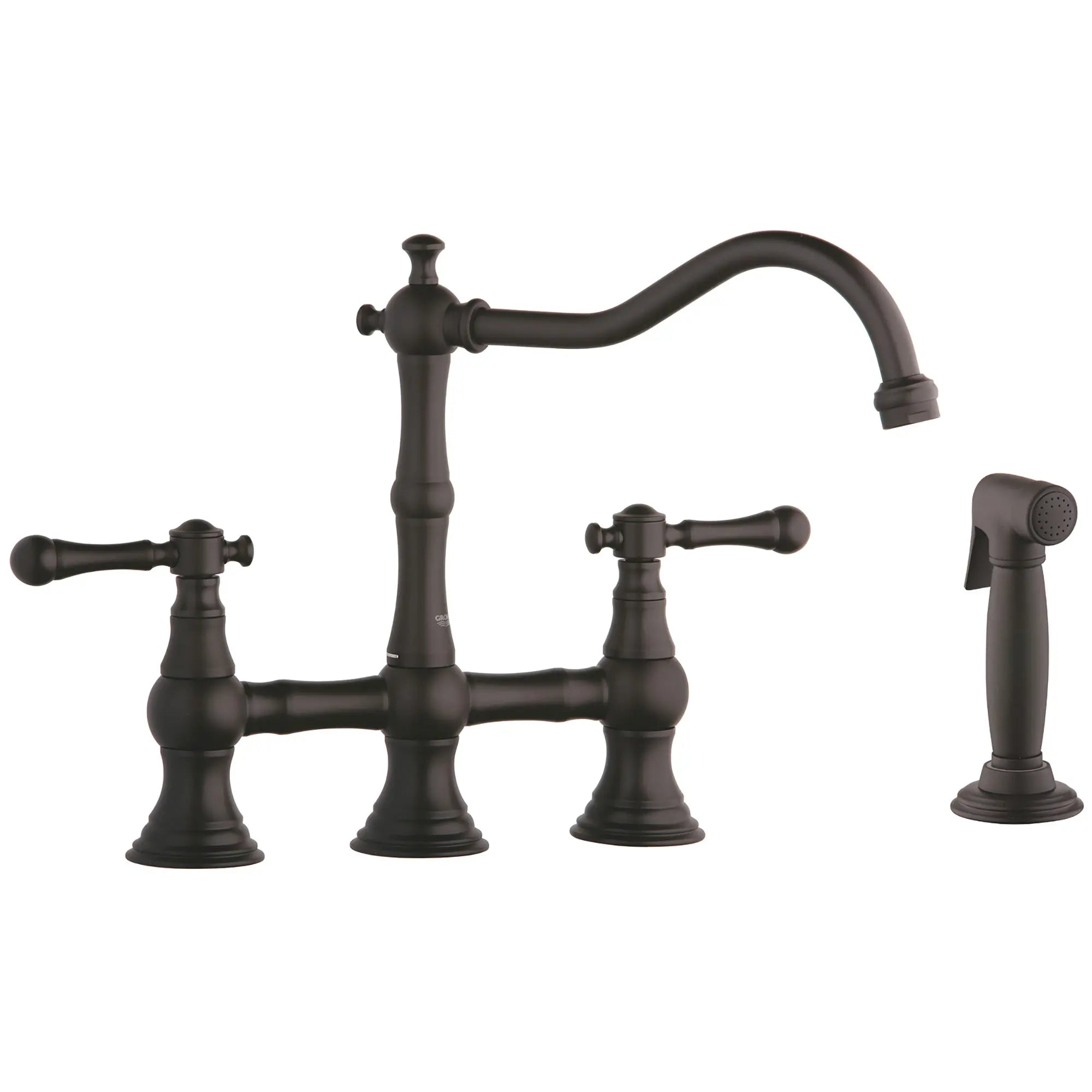 robinet de cuisine // BRONZE HUILÉ // 163123_20158ZB0-Bridgeford-12-in-2-Handle-Kitchen-Faucet-With-Side-Spray-Oil-Rubbed-Bronze-Silo_0_CDNwebp.webp