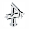 [2103100A] Single Hole 2-Handle M-Size Bathroom Faucet 1.2 GPM - GROHE StarLight Chrome