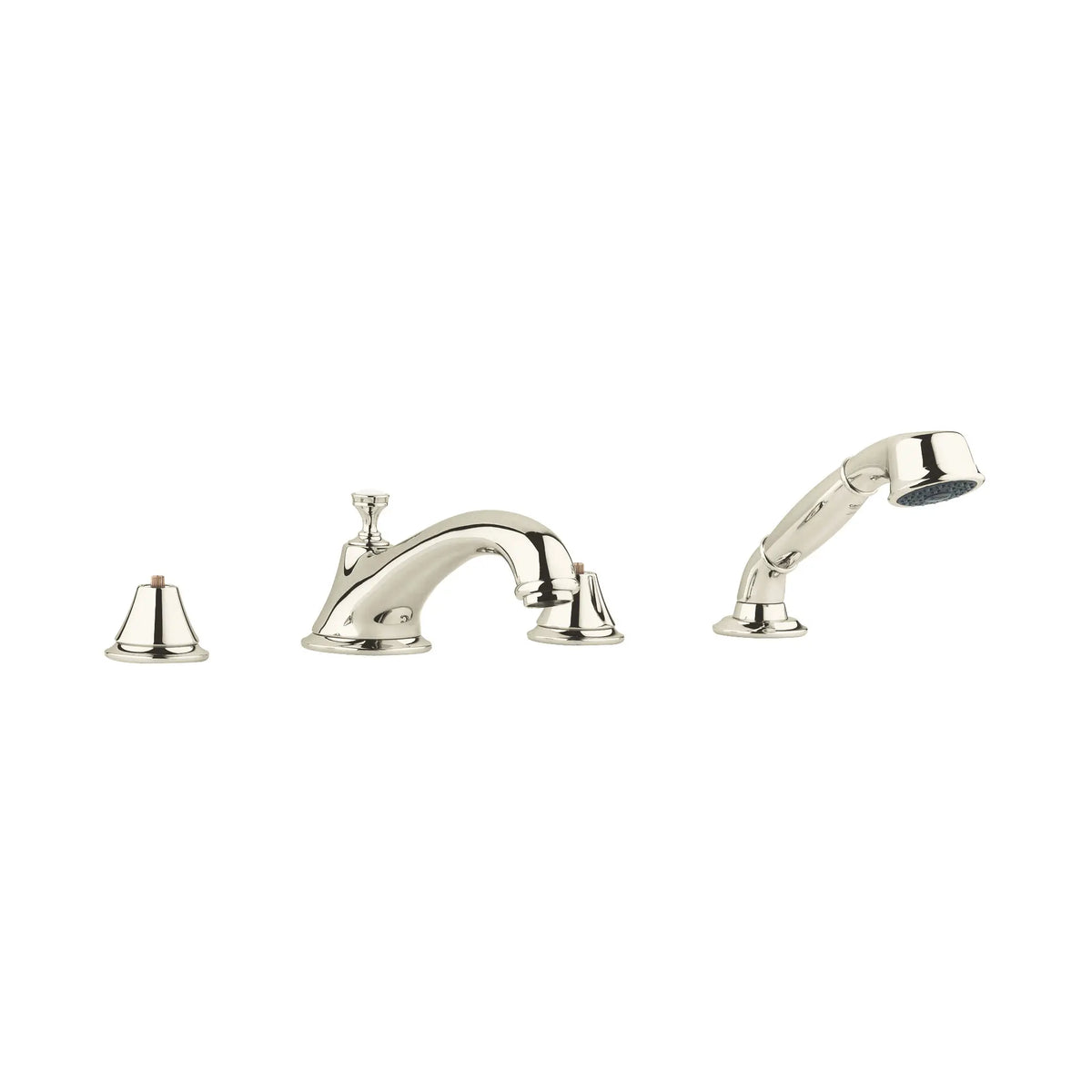 Seabury Robinet de bain avec douchette // NICKEL POLI  INFINITYFINISH // 163215_25502BE1-Seabury-Roman-Tub-Filler-With-18-GPM-Personal-Hand-Shower-Polished-Nickel-Silo_0_CDNwebp.webp