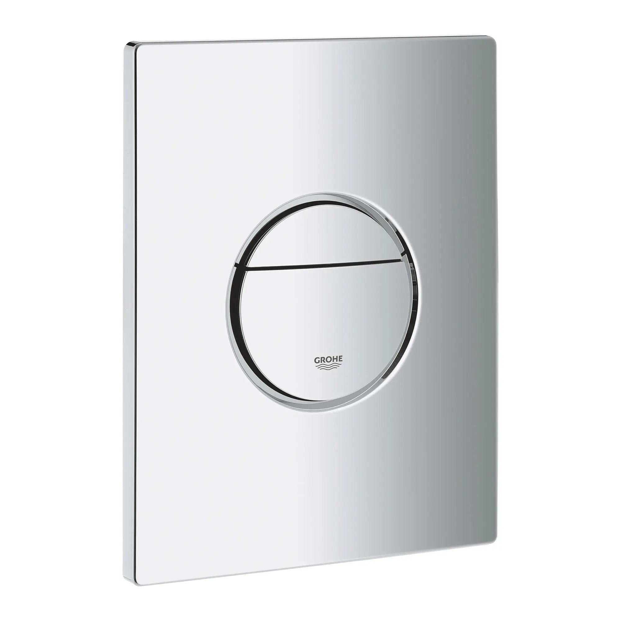 Plaque de commande Nova Cosmopolitan // CHROME STARLIGHT GROHE // 163233_38765000-Nova-Cosmopolitan-Actuation-Plate-StarLight-Chrome-silo_0_CDNwebp.webp