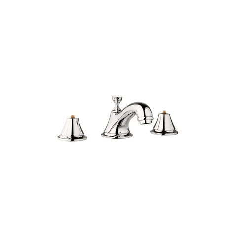 Seabury Robinet à grand écartement pour lavabo - Nickel poli  InfinityFinish