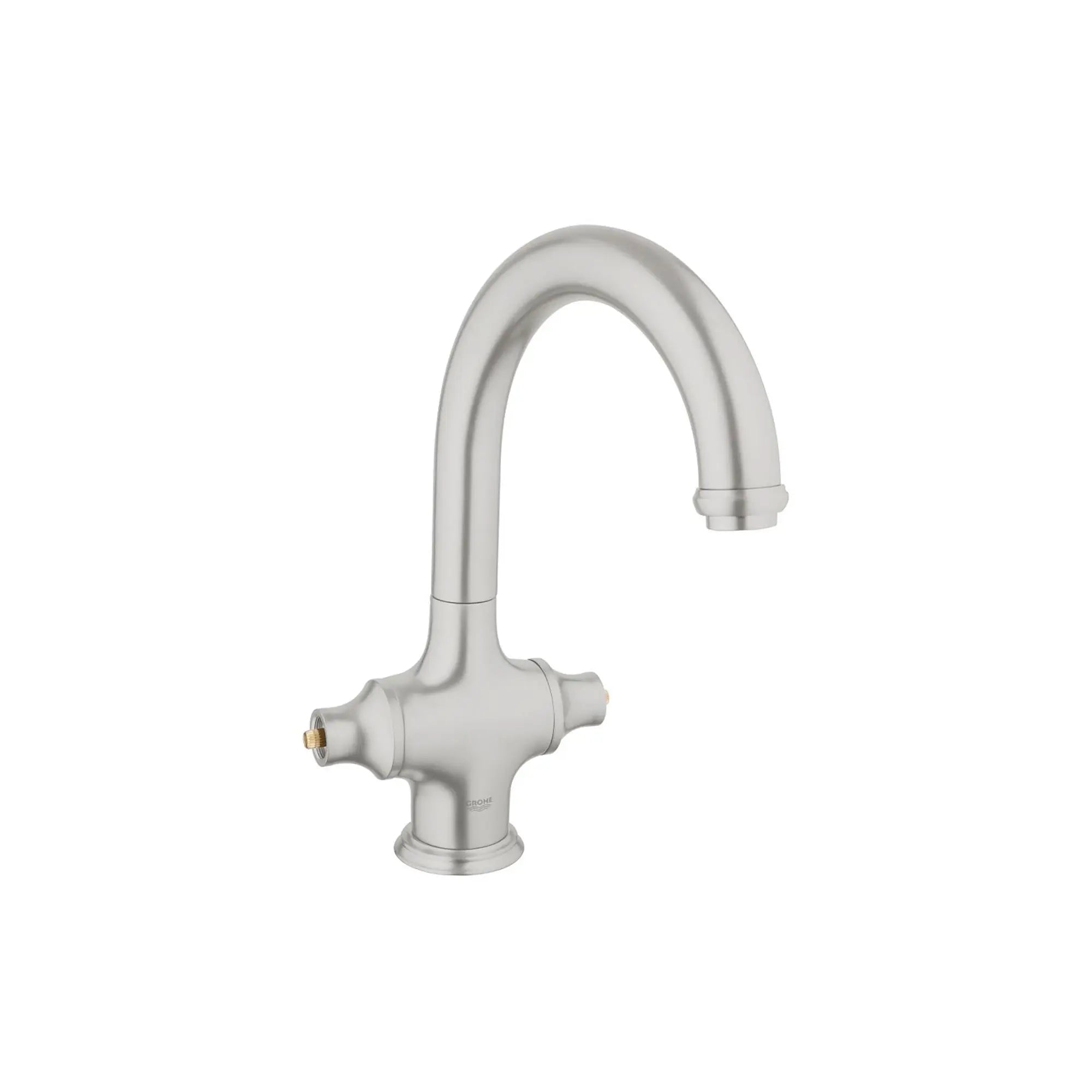 Robinet de cuisine/bar - Sans manettes // SUPERACIER INFINITYFINISH // 163260_31055DC0-Bridgeford-Two-Handle-Bar-Faucet-in-Supersteel-Silo_0_CDNwebp.webp