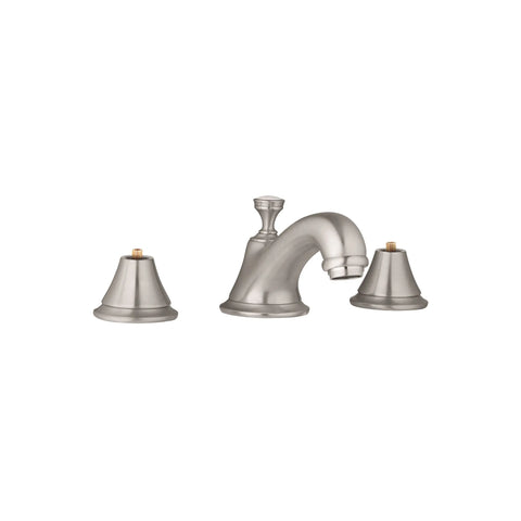 Seabury Robinet à grand écartement pour lavabo - Nickel brossé InfinityFinish