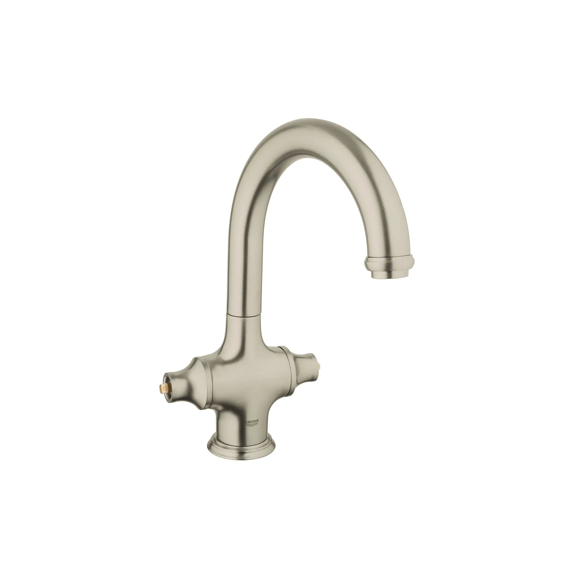 Robinet de cuisine/bar - Sans manettes // NICKEL BROSSÉ INFINITYFINISH // 163283_31055EN0-Brideford-Single-Hole-Kitchen-Faucet-in-Brushed-Nickel-Silo_0_CDNwebp.webp