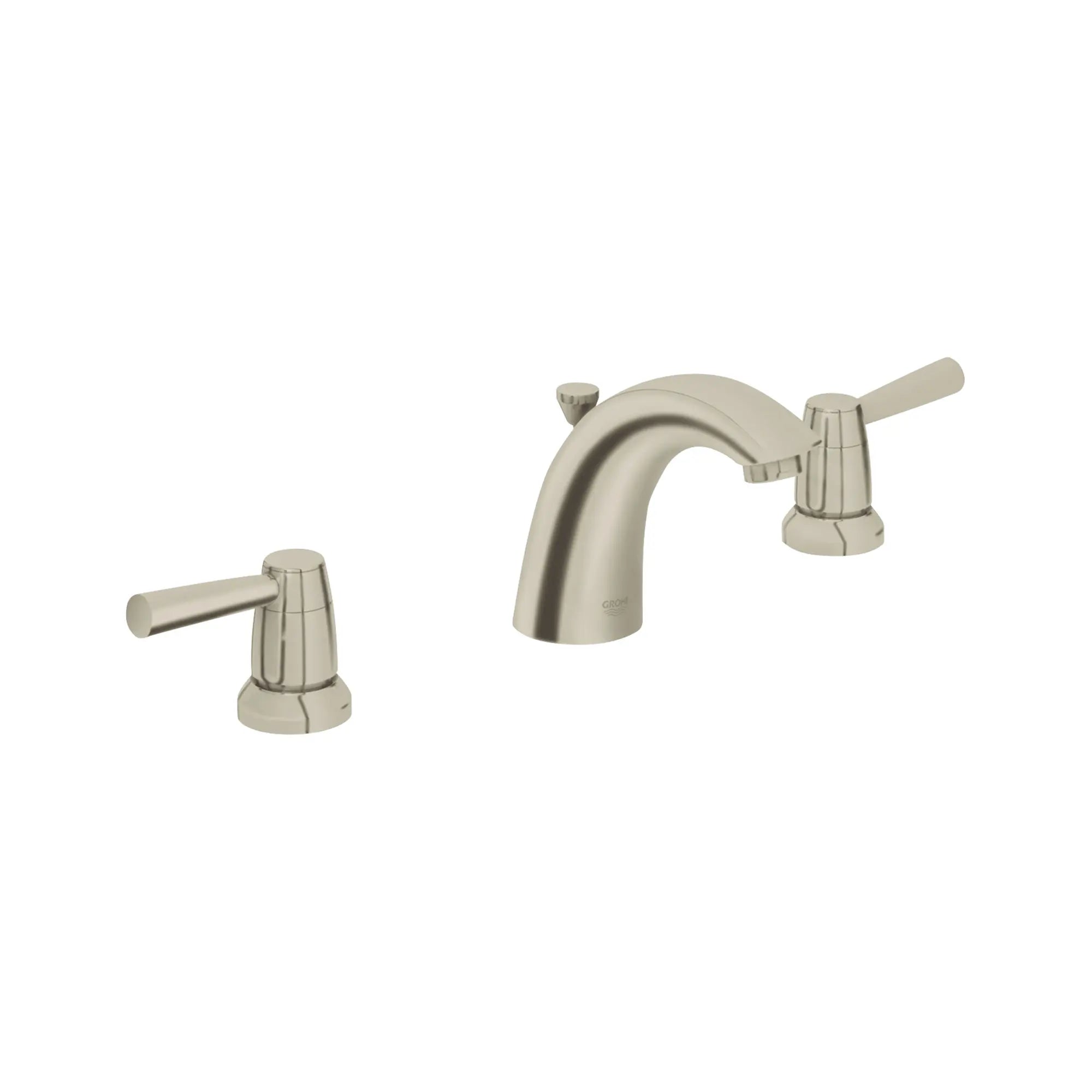 Robinet à grand écartement pour lavabo // NICKEL BROSSÉ INFINITYFINISH // 163307_20121ENA-Arden-8-Widespread-Two-Handle-Bathroom-Faucet-Brushed-Nickel-Silo_0_CDNwebp.webp