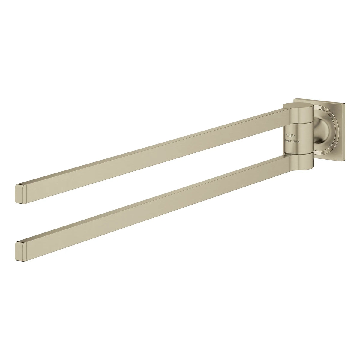 Porte-serviettes double de 24 po // NICKEL BROSSÉ INFINITYFINISH // 163432_Allure_SiloLeft_40342EN1_0001_Feb2023_0_CDNwebp_cfb42d81-ebb0-4d66-b74f-d990caacb145.webp