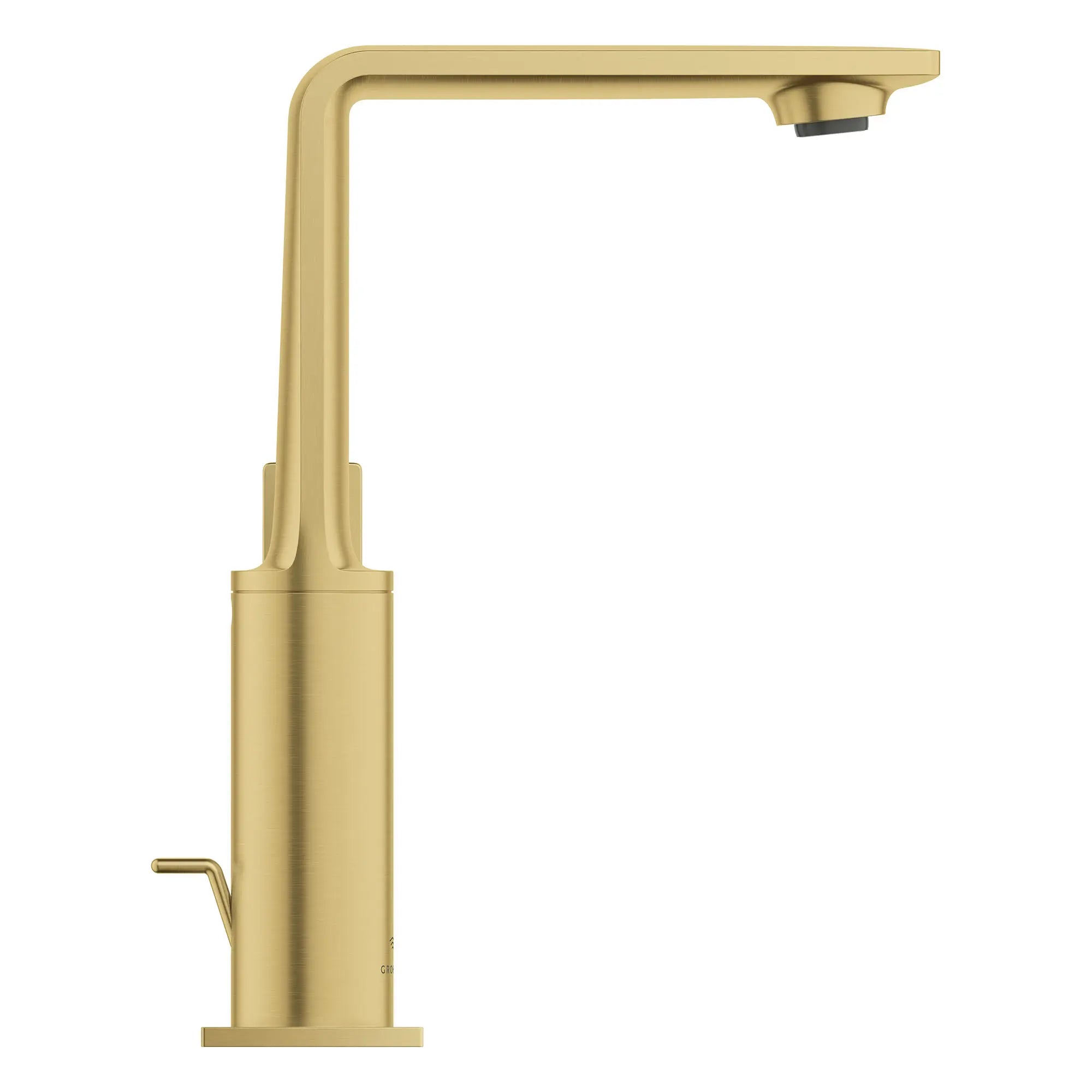 Grand robinet monotrou pour salle de bain, à poignée simple, 4,5 L/min (1,2 gpm) // AUBE FRAÎCHE BROSSÉ // 163465_Allure_SiloSide_23858GN1_0001_Feb2023_0_CDNwebp.webp