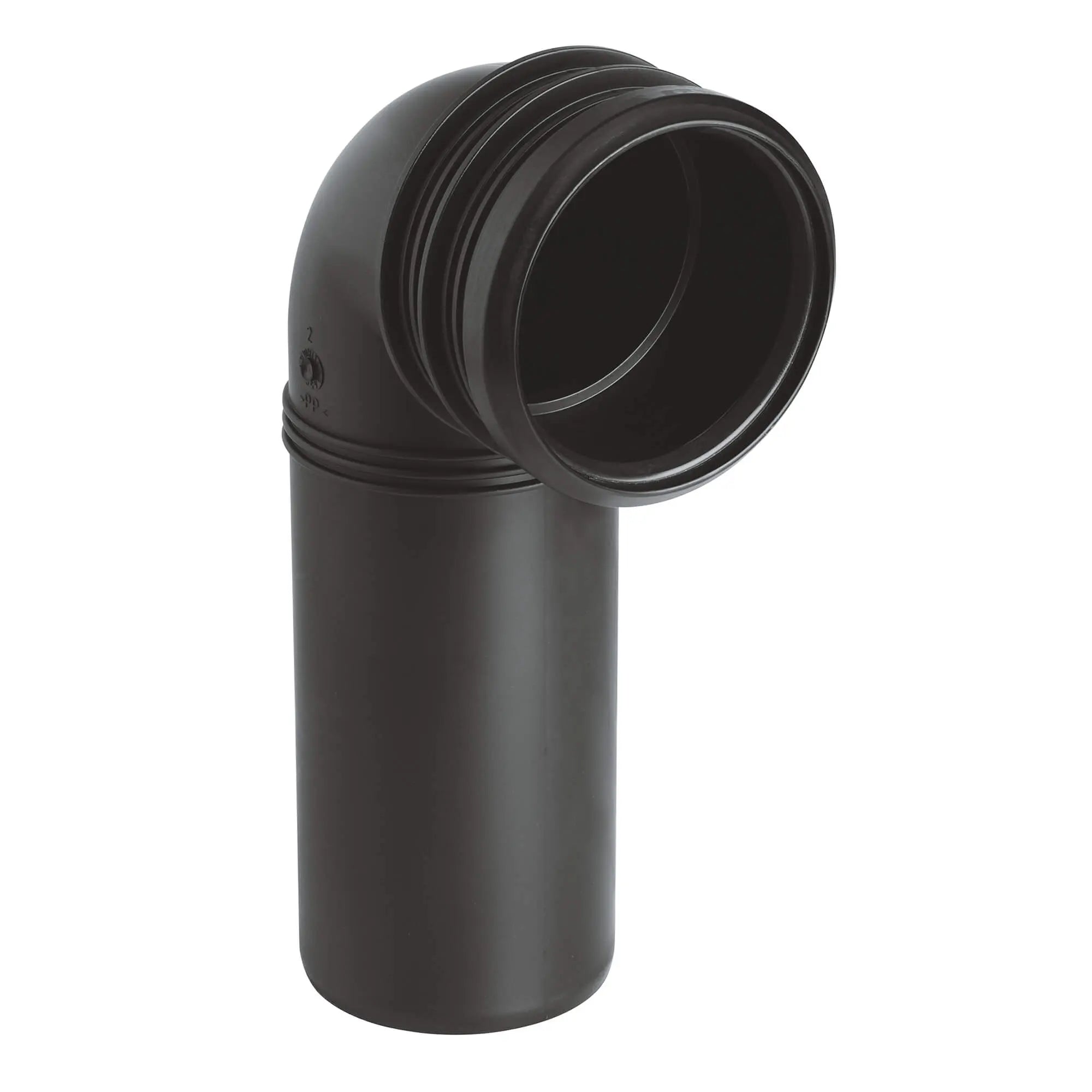 Coude de sortie avec réglage PP DN 80 Électrovanne // CHROME STARLIGHT GROHE // 16347_42327000-pp-outlet-elbow-dn-90_0_CDNwebp.webp