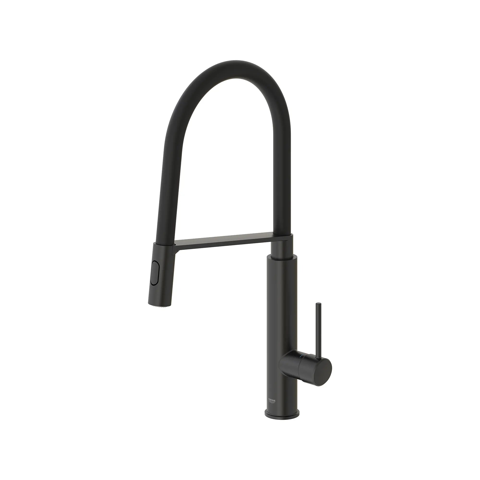 Robinet de cuisine semi-pro à double jet 6,6 l/min (1,75 gpm) // NOIR MAT // 163490_Concetto_SiloLeft_314922430_0001_Feb2023_0_CDNwebp.webp