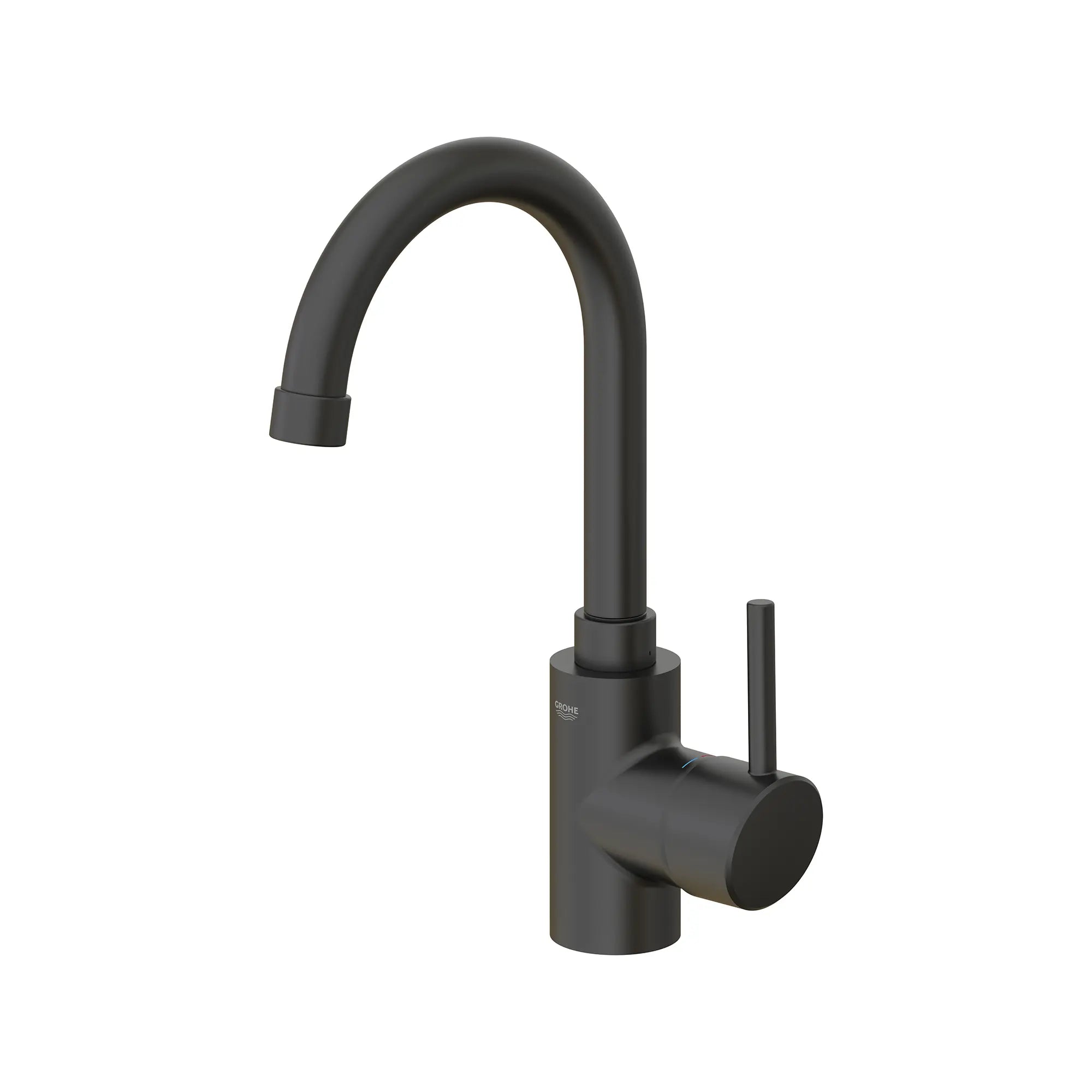 Robinet de bar rétractiable à poignée simple et double jet 6,6 L/min (1,75 gpm) // NOIR MAT // 163493_Concetto_SiloLeft_315182430_0001_Feb2023_0_CDNwebp.webp