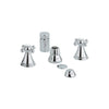 [18733000] Cross Handles (Pair) - GROHE StarLight Chrome
