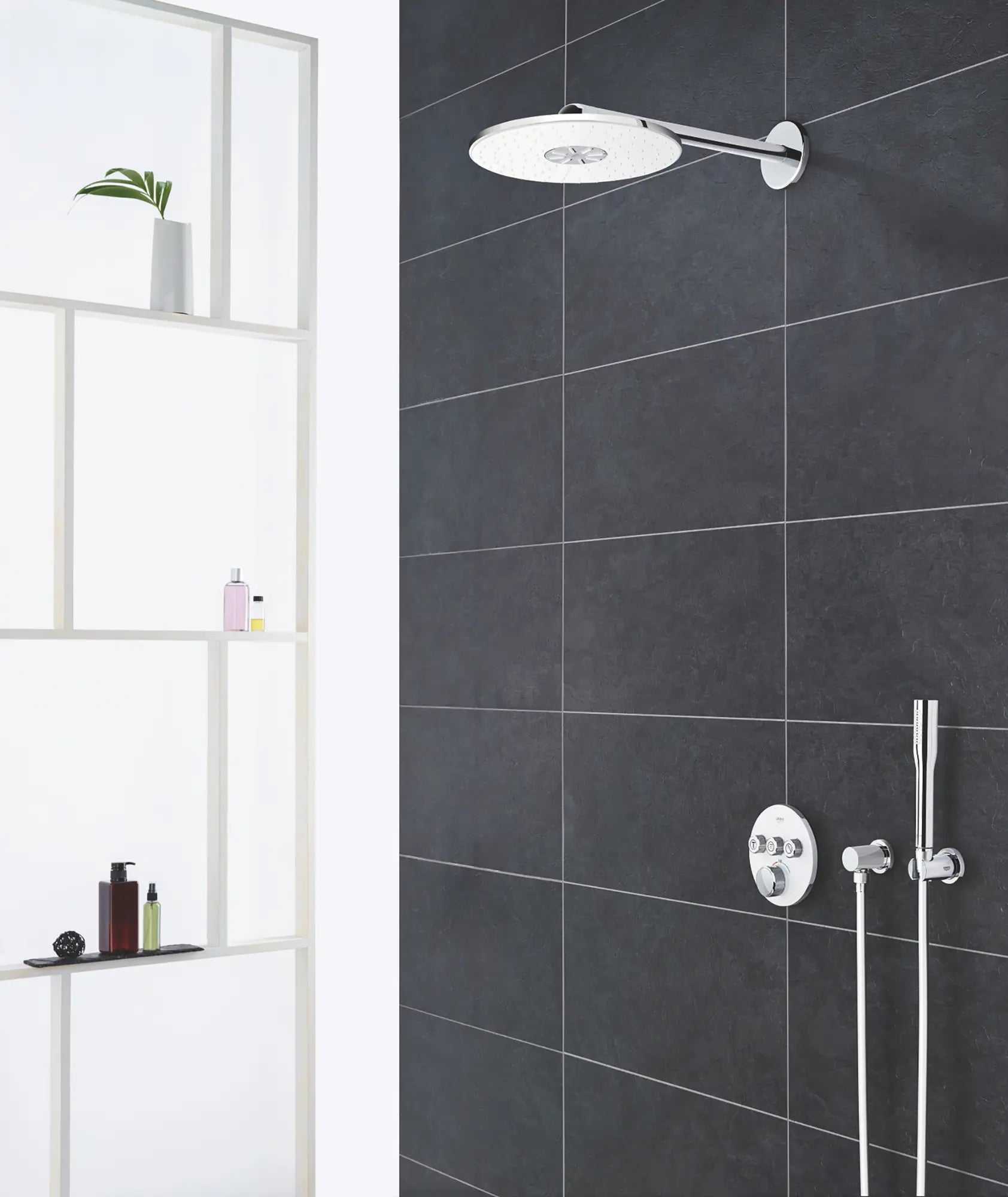 Euphoria Cosmopolitan Douchette - 1 jet d’aspersion // CHROME STARLIGHT GROHE // 163503_27400000_1_0_CDNwebp.webp