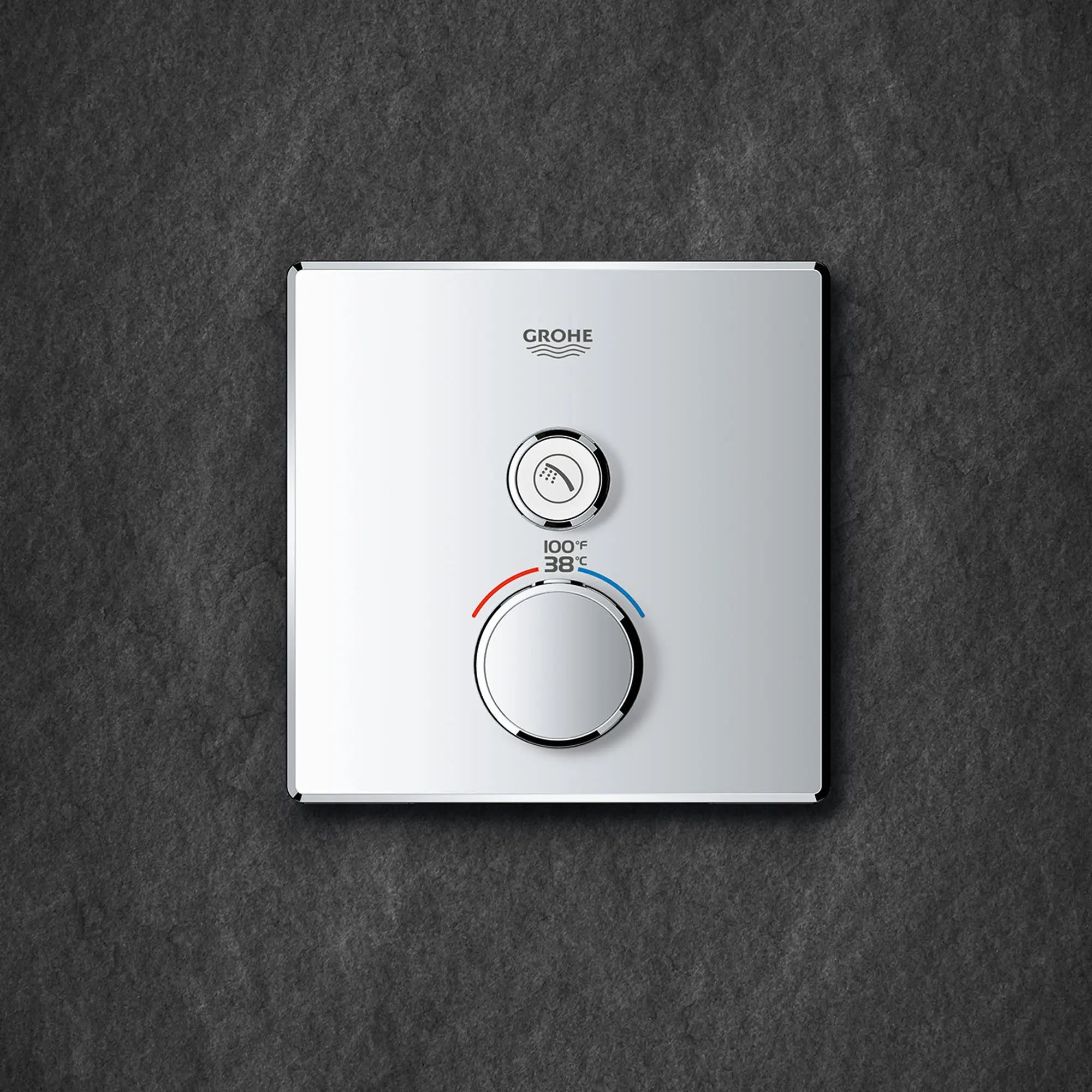 GrohTherm SmartControl Garniture de valve thermostatique à fonction double // GRAPHITE DUR // 163561_ZZH_29140000_004_01_0_CDNwebp.webp