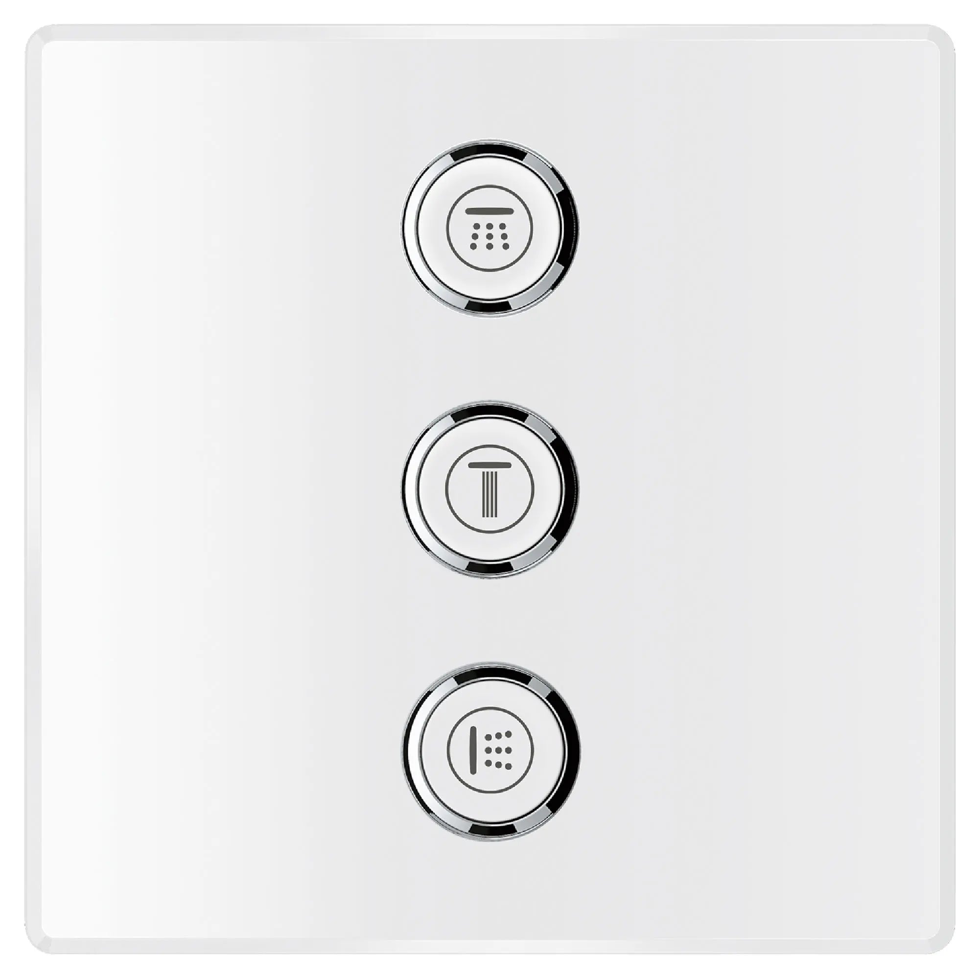 GrohTherm SmartControl Garniture de soupape de commande de débit triple // BLANC LUNAIRE // 163564_ZZH_29158LS0_000_01_0_CDNwebp.webp