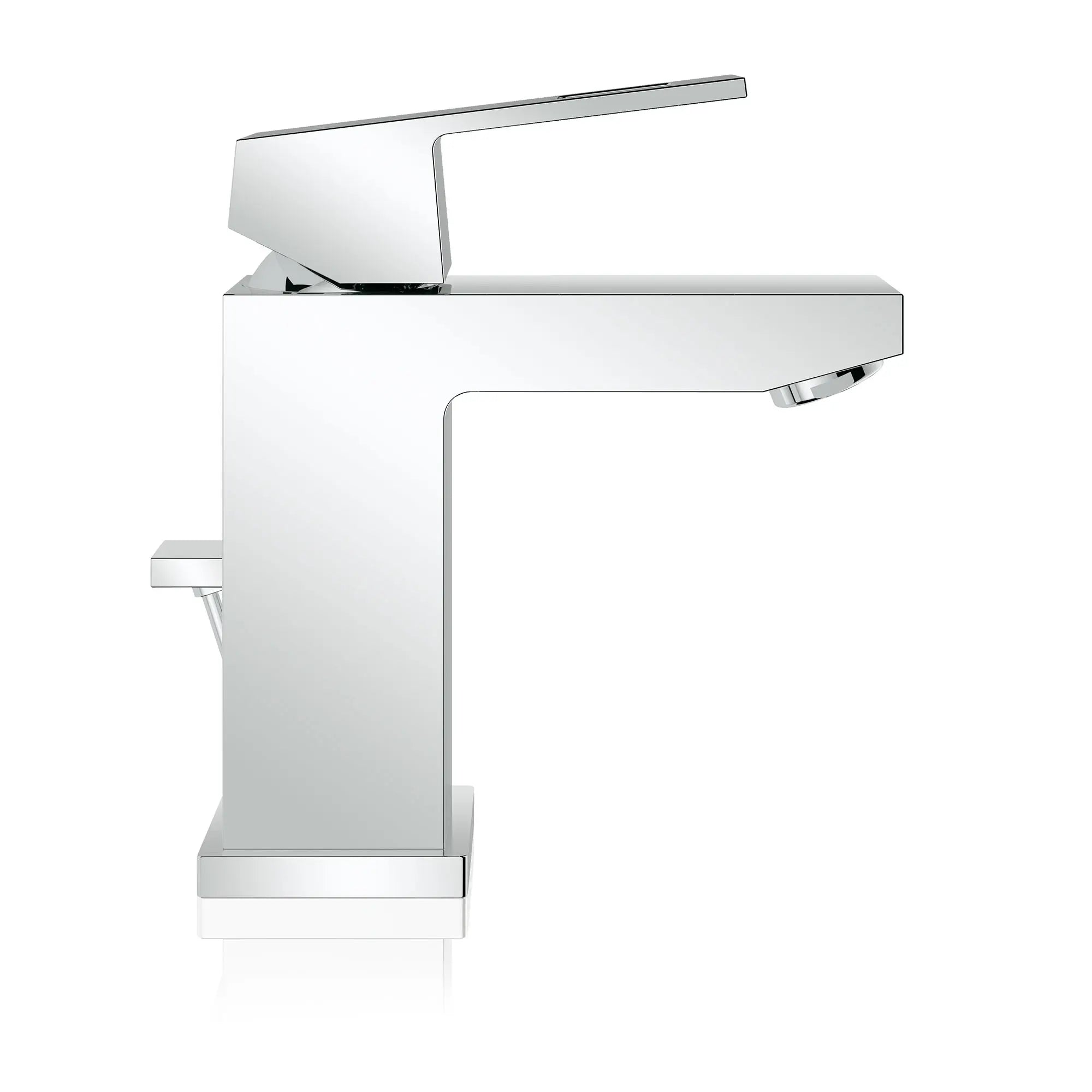 Robinet monotrou pour salle de bain, à poignée simple, taille P, 4,5 L/min (1,2 gpm) // CHROME STARLIGHT GROHE // 163579_2312900A_1_0_CDNwebp.webp