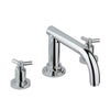 [25048000] 3-Hole 2-Handle Deck Mount Roman Tub Faucet - GROHE StarLight Chrome