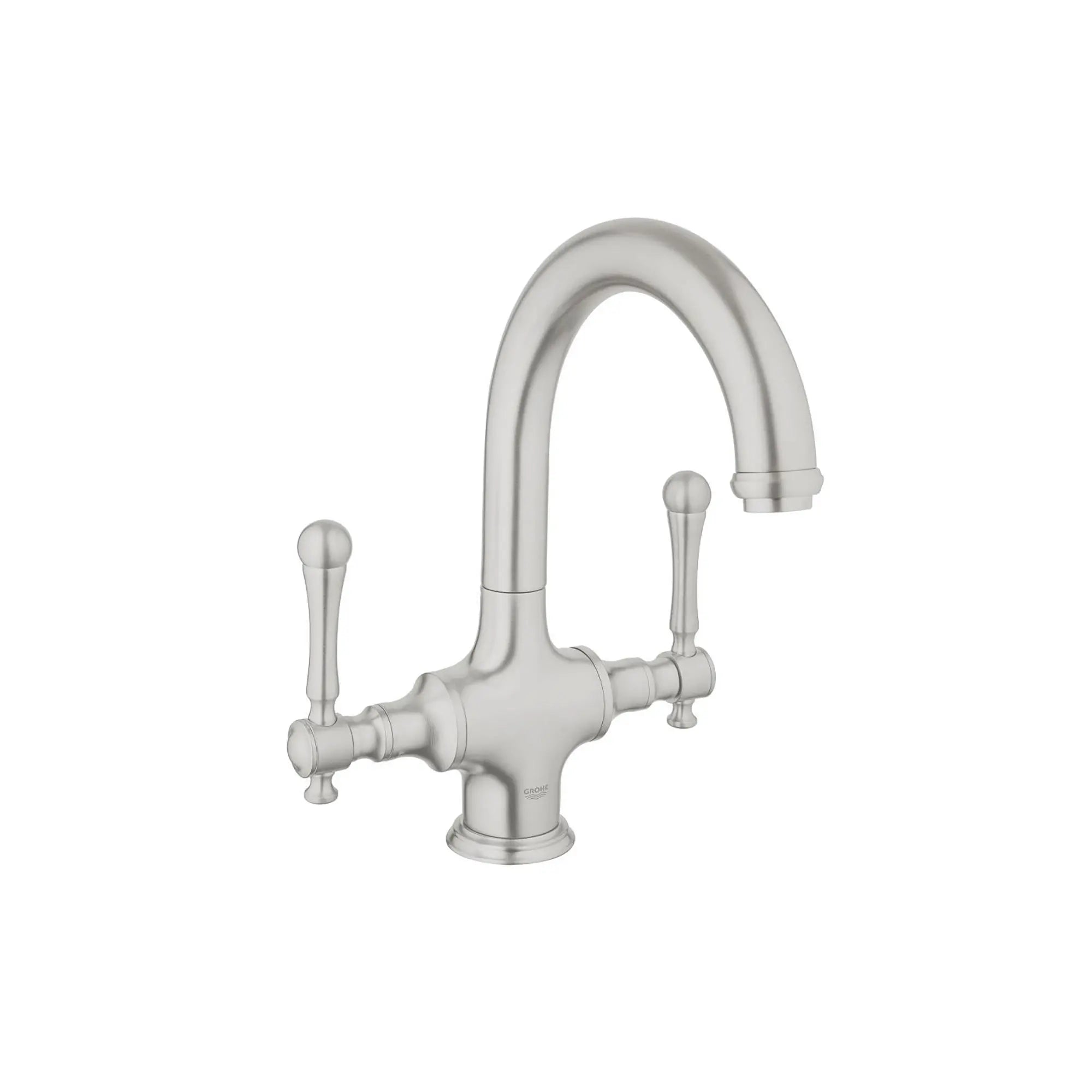 Robinet de cuisine/bar - Sans manettes // SUPERACIER INFINITYFINISH // 163617_31055DC0-Bridgeford-Two-Handle-Bar-Faucet-in-Supersteel-Silo-1_0_CDNwebp.webp