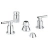 [24016000] Three-Hole Bidet Faucet M-Size - GROHE StarLight Chrome