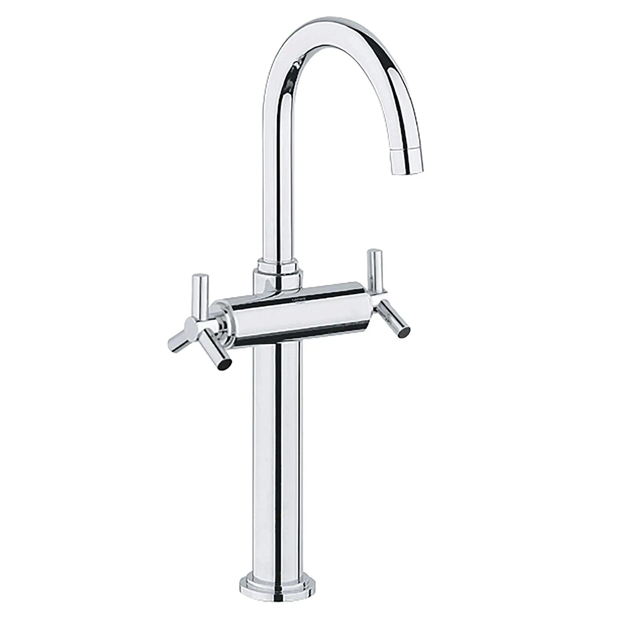 Robinet monotrou pour vasque // CHROME STARLIGHT GROHE // 163626_Atrio-2-Handle-Single-Hole-High-Arc-Vessel-Bathroom-Faucet-12-GPM-in-Chrome-Silo-2_0_CDNwebp.webp