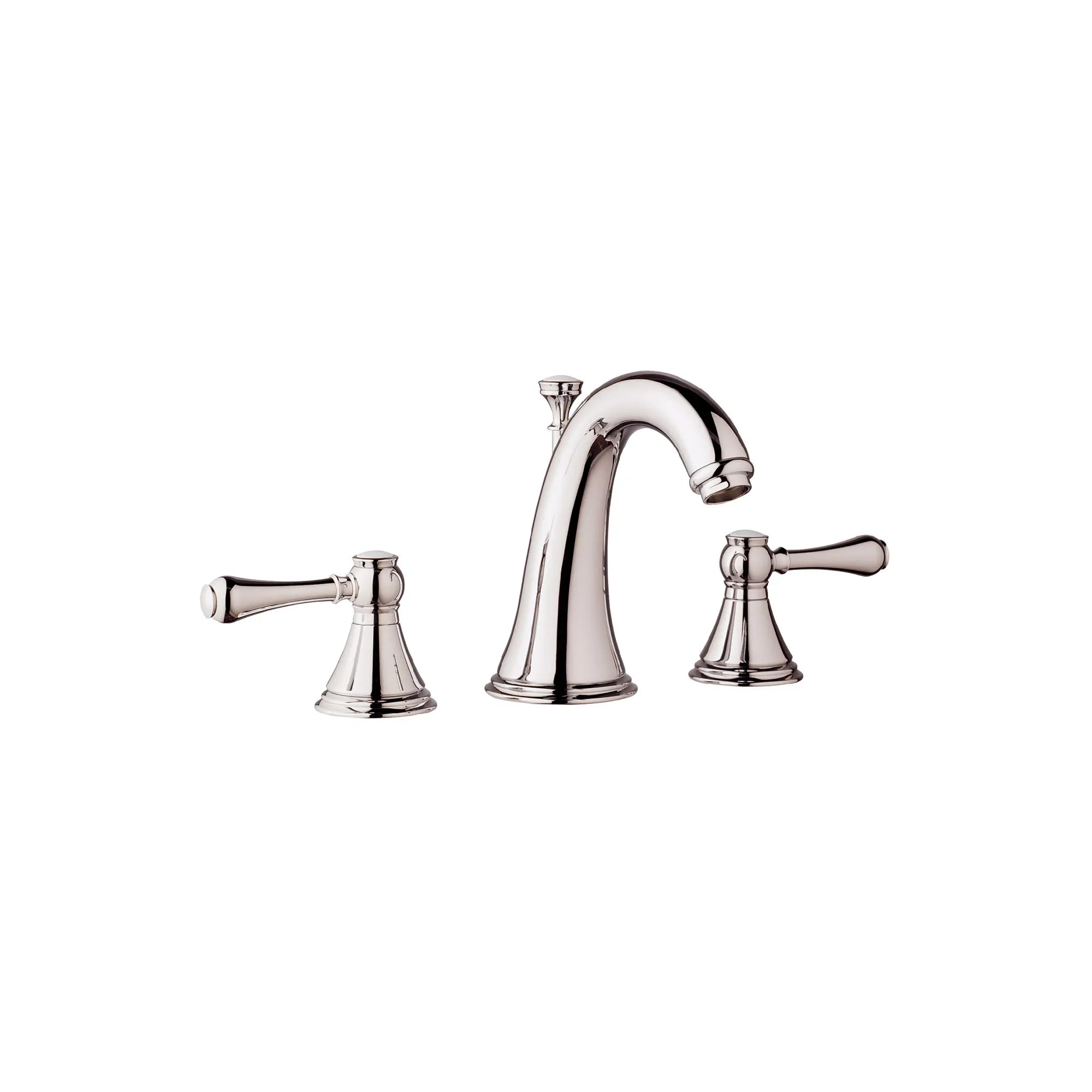 Robinetterie 3-trous pour lavabo // NICKEL POLI  INFINITYFINISH // 163628_Geneva-8-in-Widespread-2-Handle-Mid-Arc-Bathroom-Faucet-12-GPM-in-Polished-Nickel-Silo-1_0_CDNwebp.webp