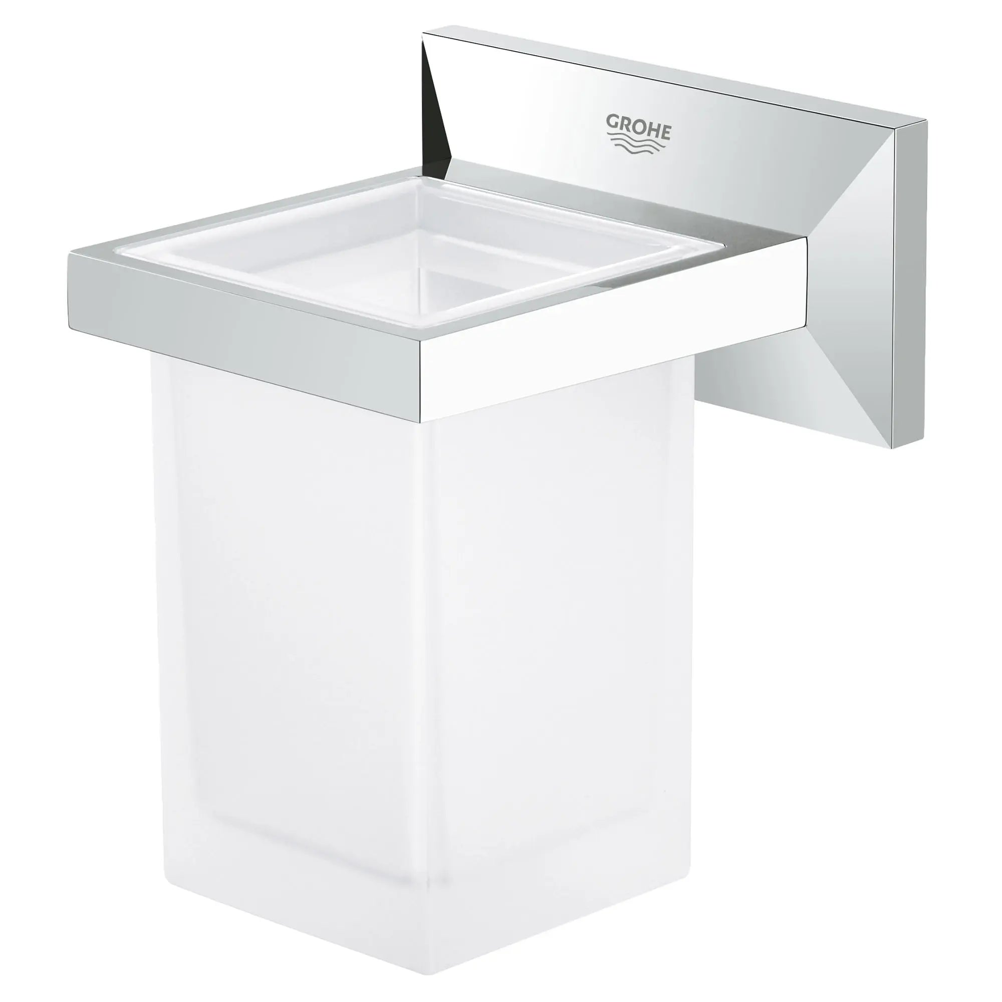 Allure Brilliant Gobelet et porte-gobelet // CHROME STARLIGHT GROHE // 163675_40493000_1_0_CDNwebp.webp