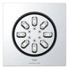[26845000] Rainshower Body Spray, Square - 2 Sprays, 0.9 GPM (3.4 L/min) - GROHE StarLight Chrome