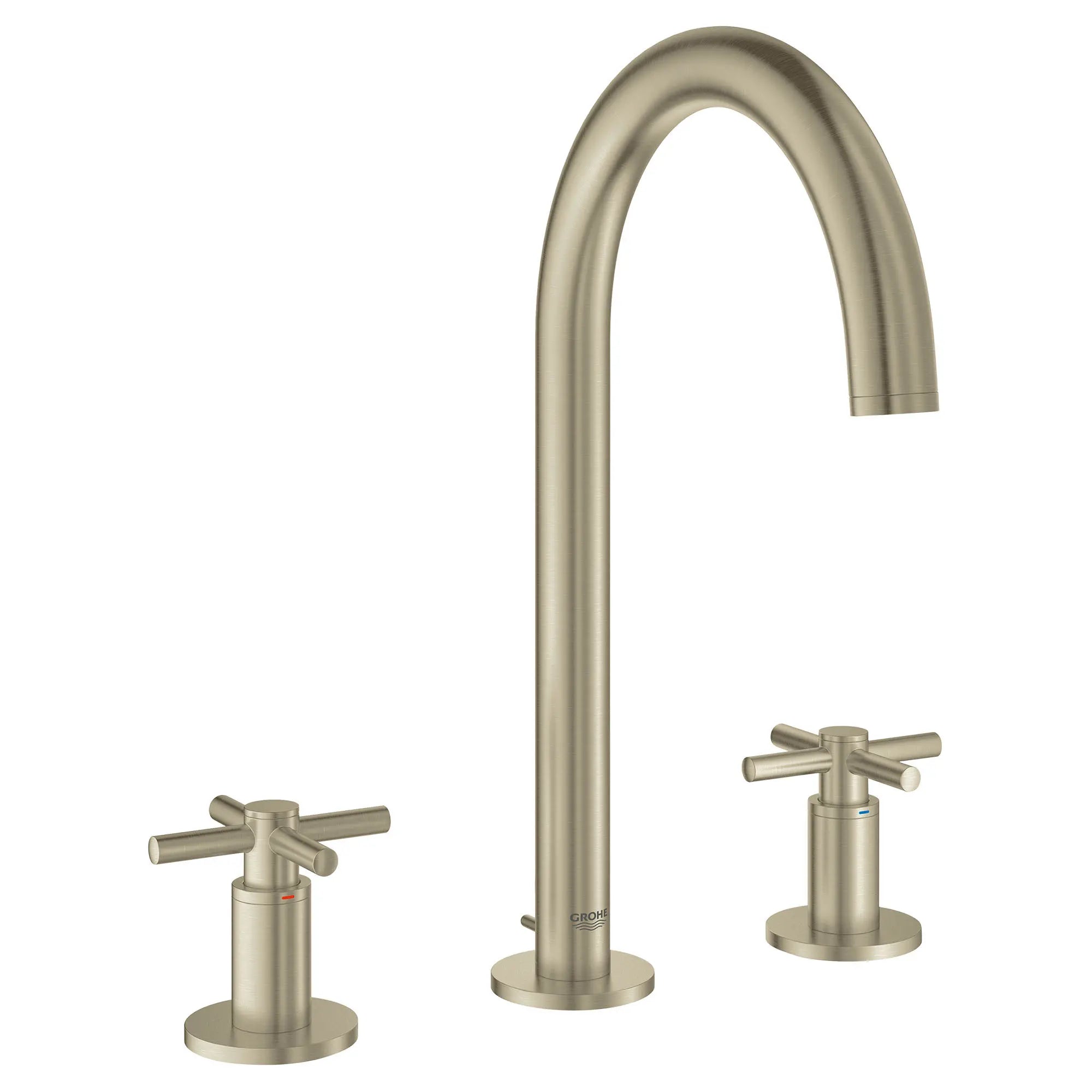 Robinet à grand écartement à bec haut // NICKEL BROSSÉ INFINITYFINISH // 163865_20069EN3-Atrio-8-Widespread-Bathroom-Faucet-M-Size-in-Brushed-Nickel-Silo-2_0_CDNwebp.webp