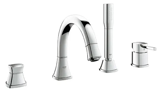 Grandera Robinet de bain avec douchette // CHROME STARLIGHT GROHE // 163894_19936000_0_CDNwebp.webp