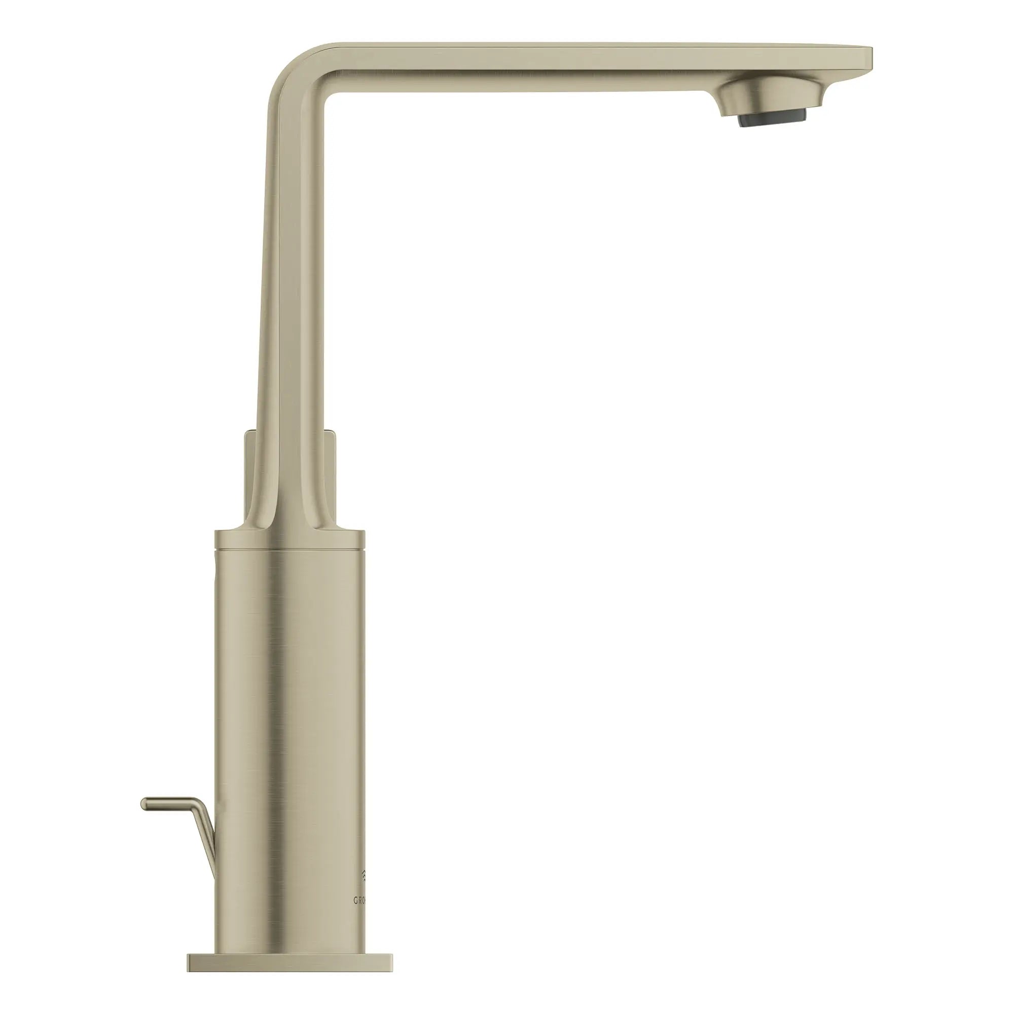 Grand robinet monotrou pour salle de bain, à poignée simple, 4,5 L/min (1,2 gpm) // NICKEL BROSSÉ INFINITYFINISH // 163924_Allure_SiloSide_23858EN1_0001_Feb2023_0_CDNwebp.webp