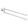 [40308003] 18 1/2" Double Towel Bar - GROHE StarLight Chrome