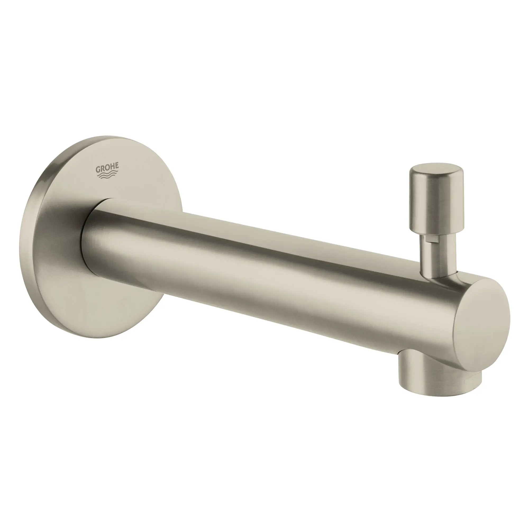 Bec de baignoire de 6 11?16 po avec inverseur // NICKEL BROSSÉ INFINITYFINISH // 163968_13275EN1_0_CDNwebp.webp