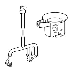[43306000] Lift Rod For Servo Motor - GROHE StarLight Chrome