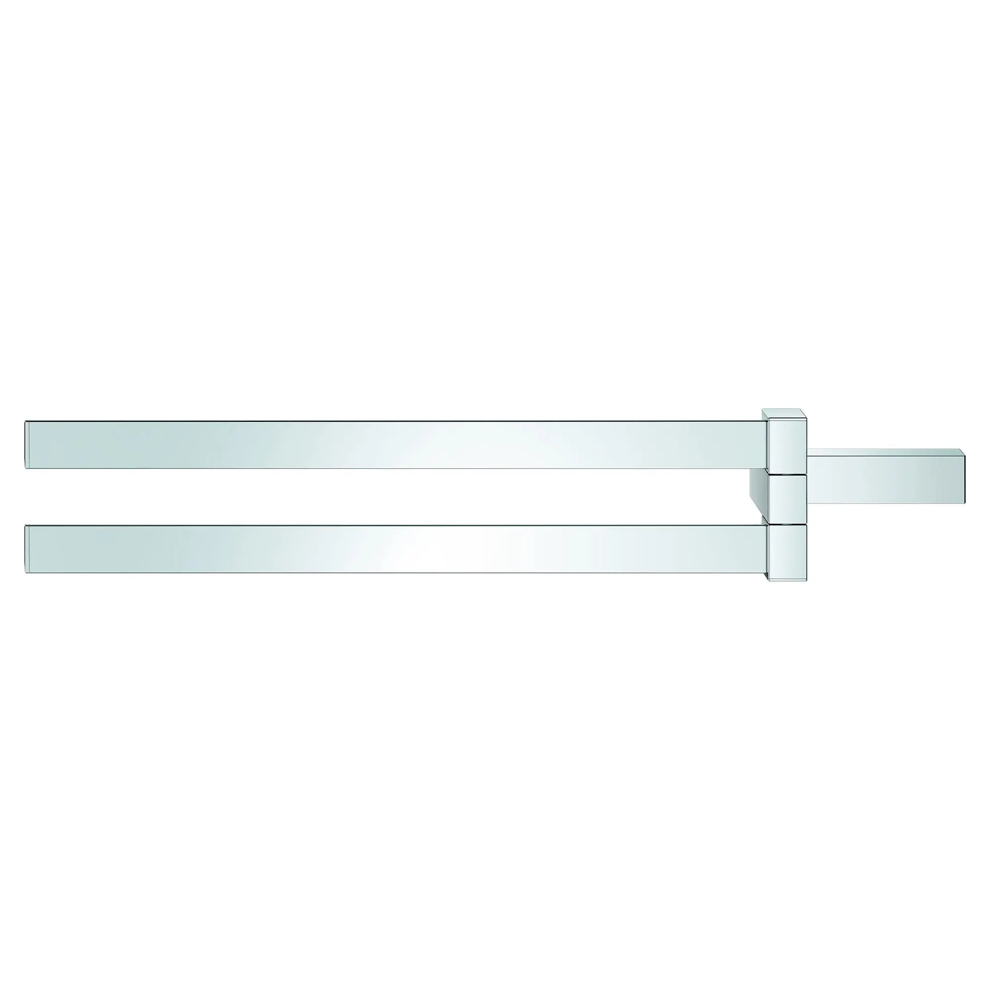 Selection Cube Porte-serviettes à deux branches // CHROME STARLIGHT GROHE // 164013_40768000_02_0_CDNwebp.webp