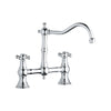 [18733000] Cross Handles (Pair) - GROHE StarLight Chrome