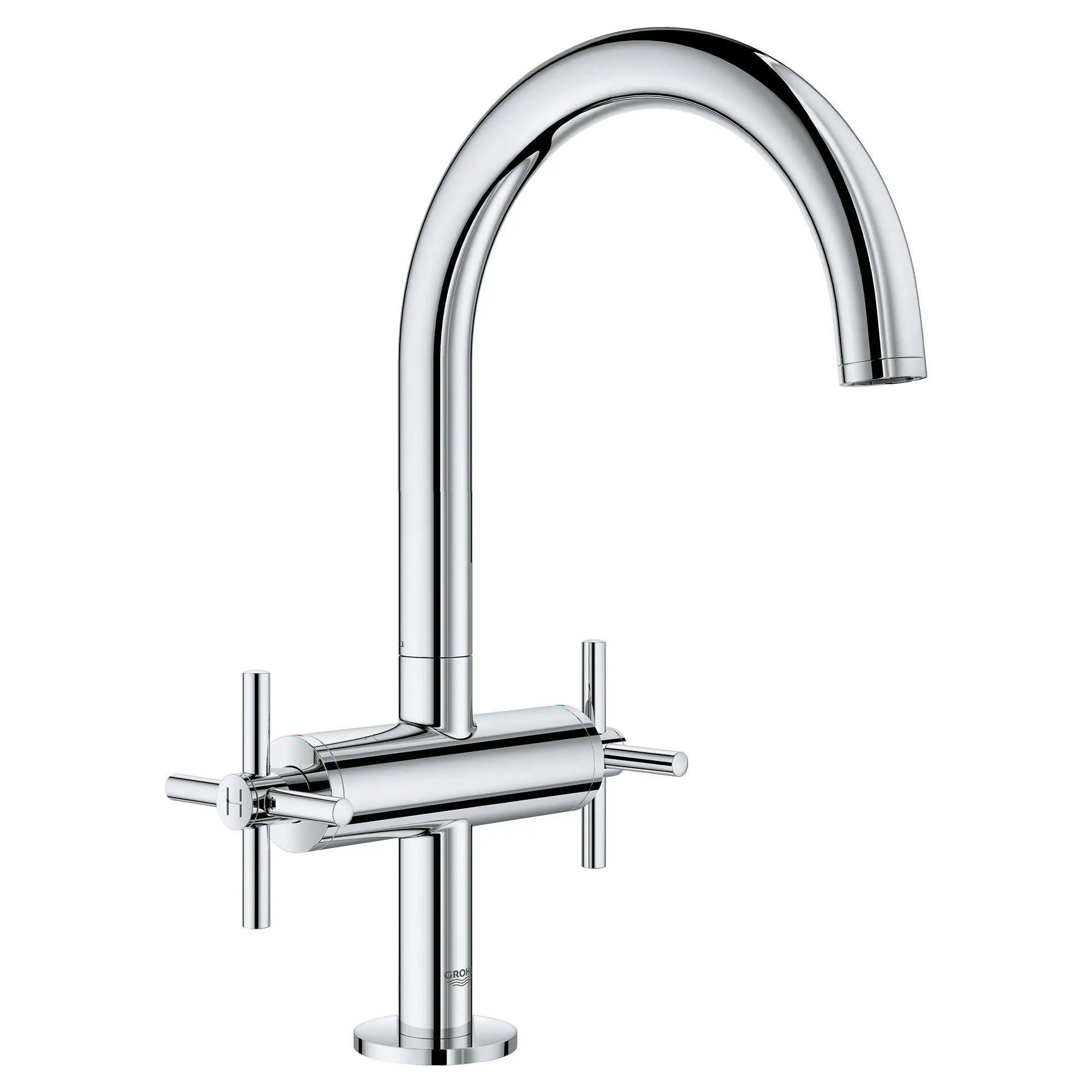 Robinet monotrou à bec haut // CHROME STARLIGHT GROHE // 164102_21027003_1_0_CDNwebp.webp