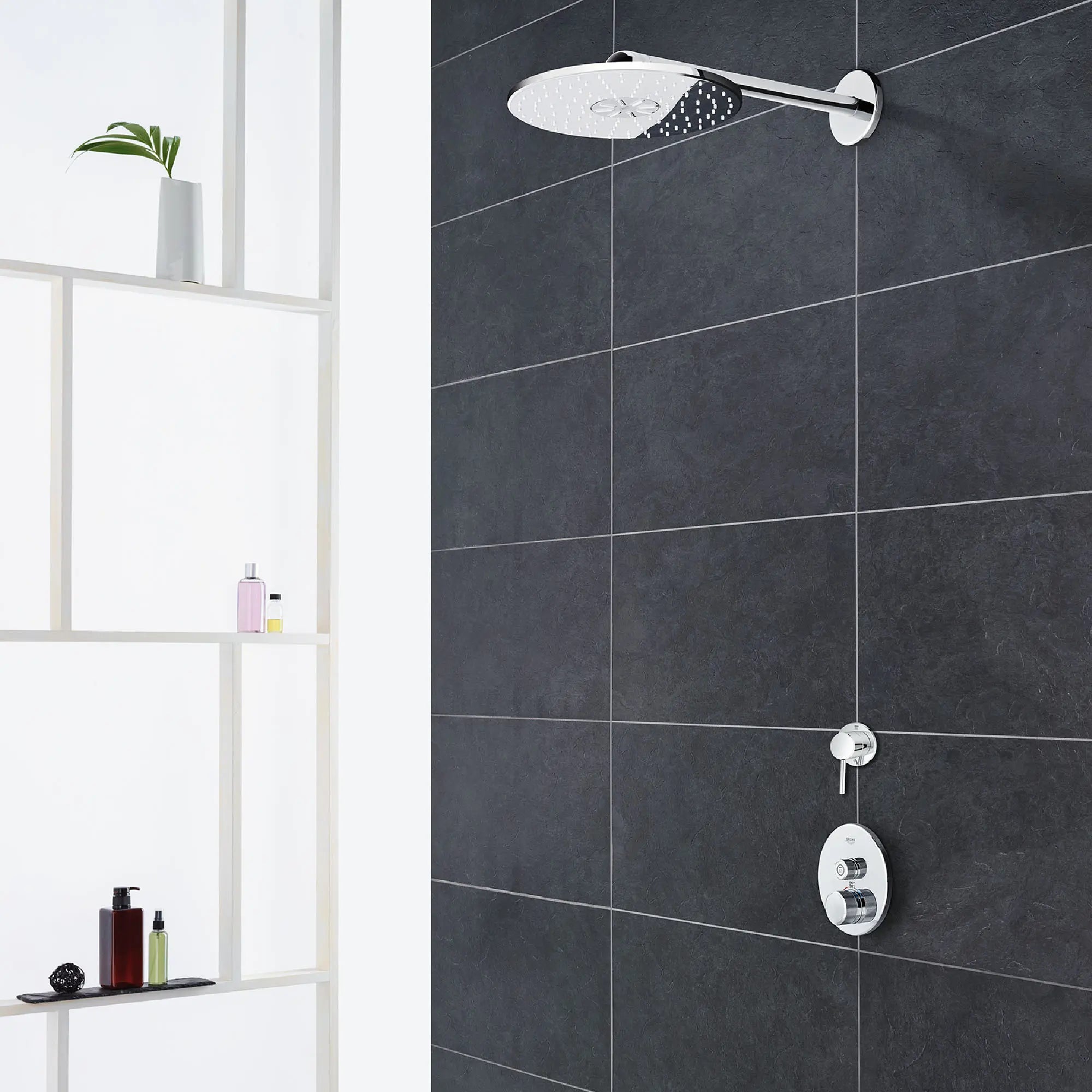 Euphoria 260 Pomme de douche - 3 jets d’aspersion // CHROME STARLIGHT GROHE // 164110_26457000_29136000_29108001_1_2_0_CDNwebp.webp
