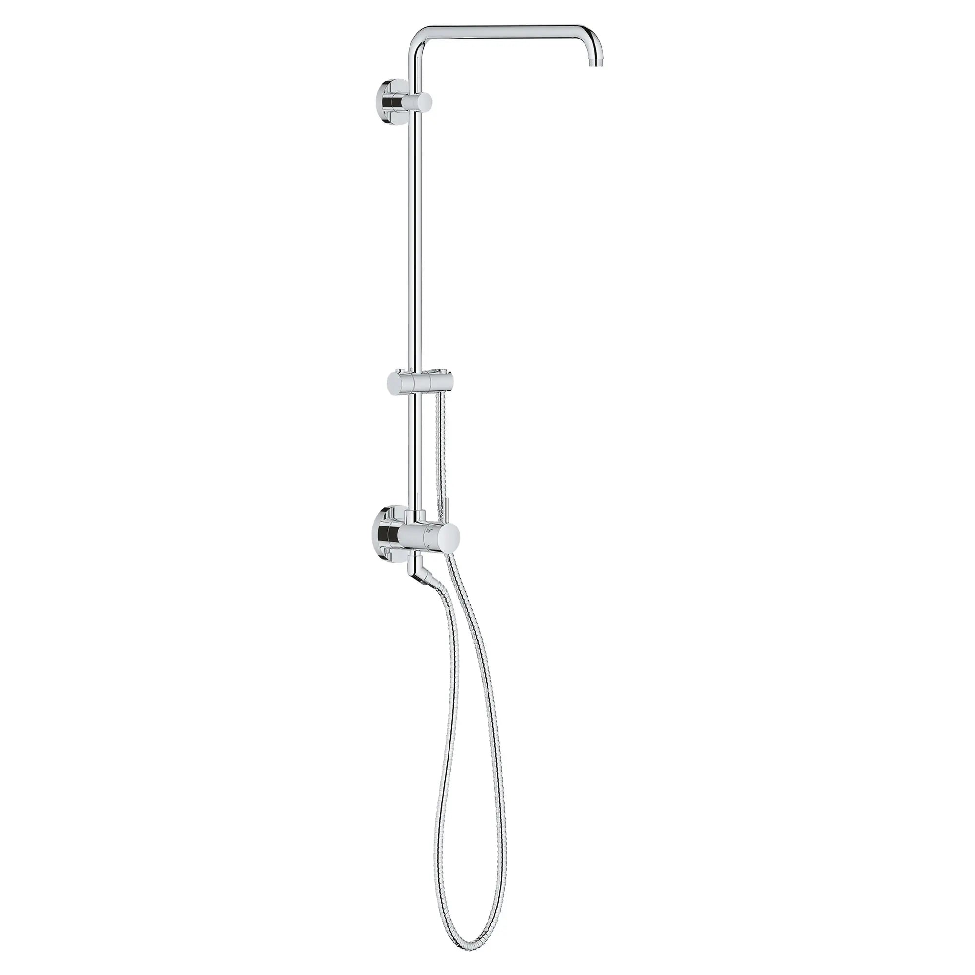 GROHE Retro-Fit Système de douche nu de 25 po // CHROME STARLIGHT GROHE // 164117_26485000_0_CDNwebp.webp
