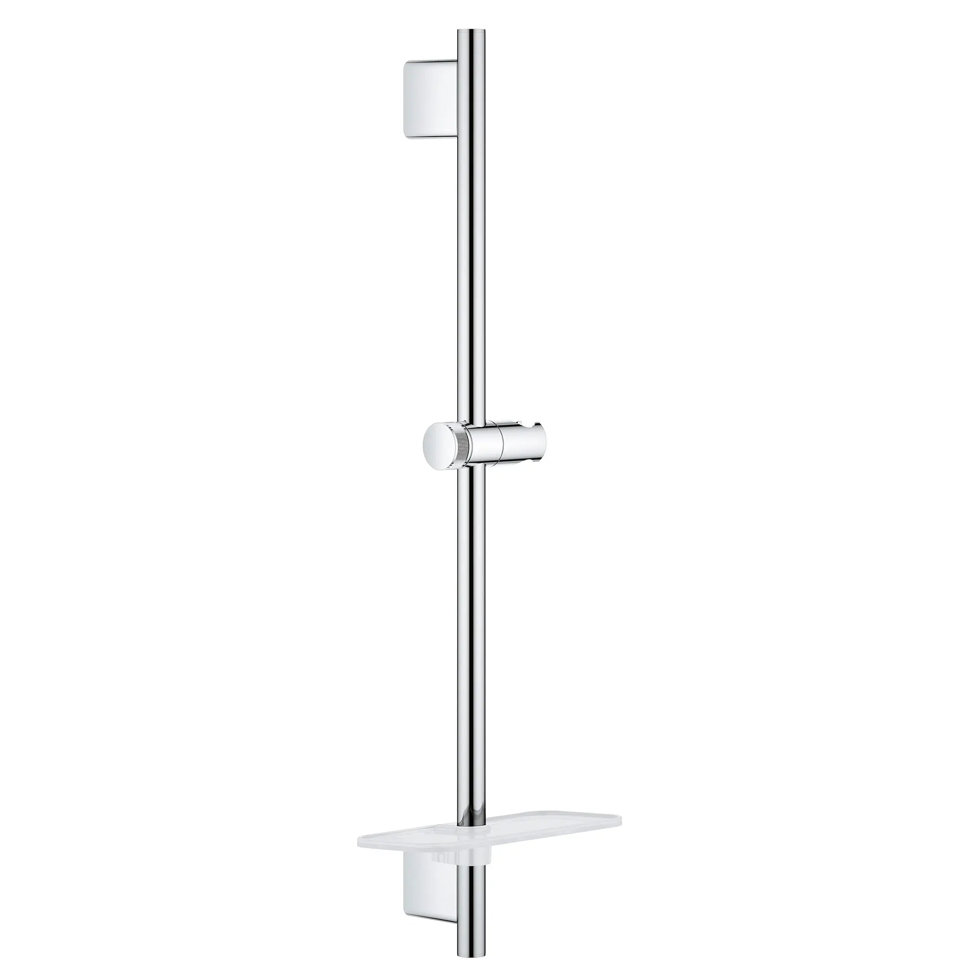Barre coulissante de 24 po pour douchette // CHROME STARLIGHT GROHE // 164120_26602000-Rainshower-Smartactive-24-in-Rail-StarLight-Chrome-Silo_0_CDNwebp.webp