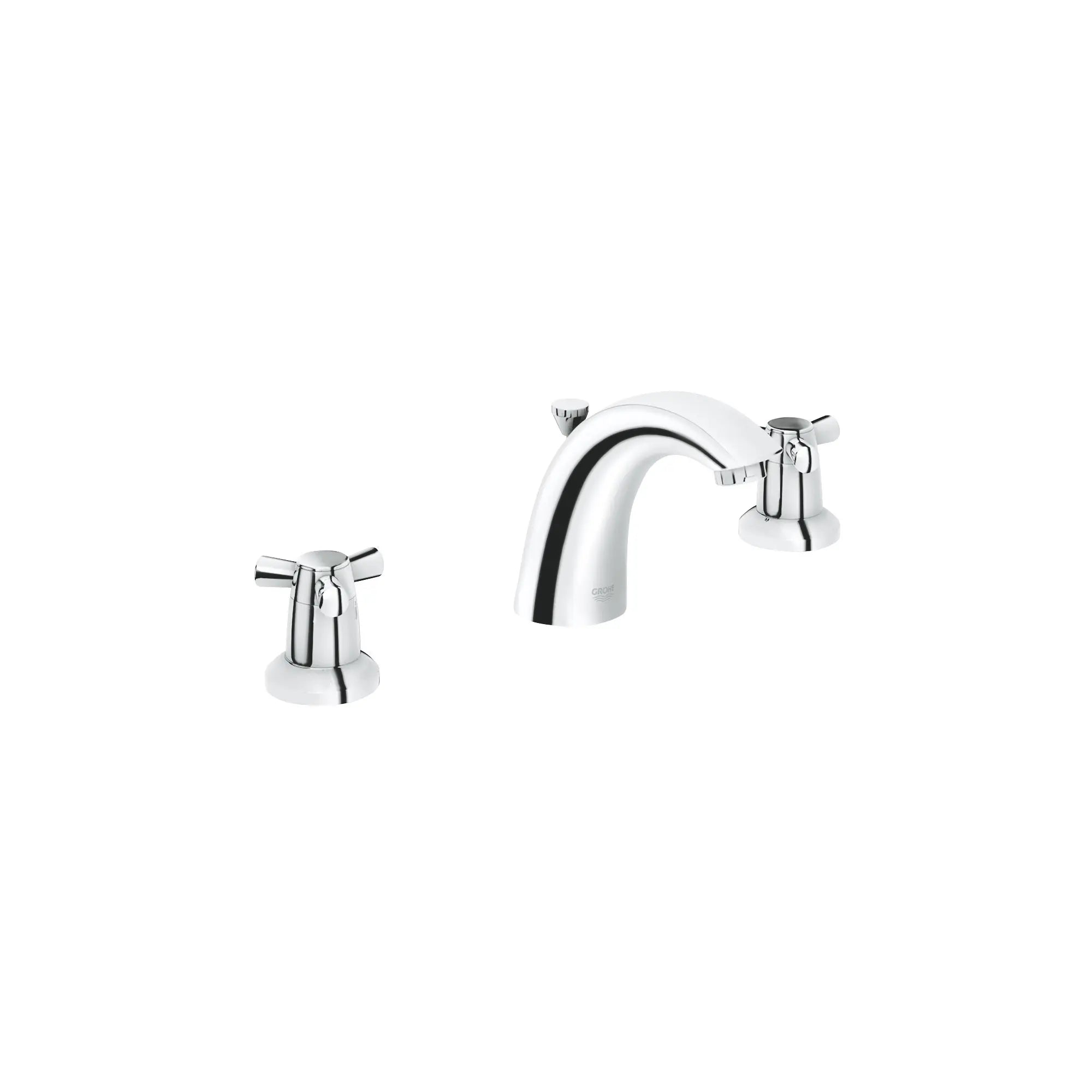 Robinetterie 3-trous pour lavabo // CHROME STARLIGHT GROHE // 164126_20121001-Arden-Lavatory-Arden-8-in-Widespread-2-Handle-Bathroom-Faucet-15-GPM-in-Chrome-Silo-2_0_CDNwebp.webp