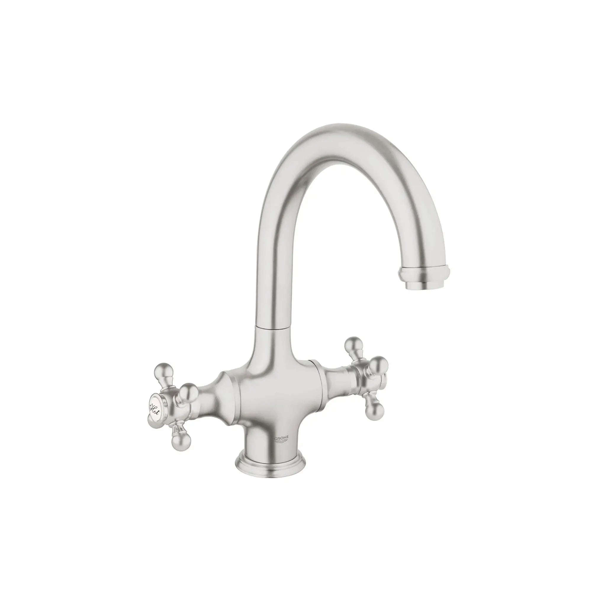 Robinet de cuisine/bar - Sans manettes // SUPERACIER INFINITYFINISH // 164131_31055DC0-Bridgeford-Two-Handle-Bar-Faucet-in-Supersteel-Silo-2_0_CDNwebp.webp