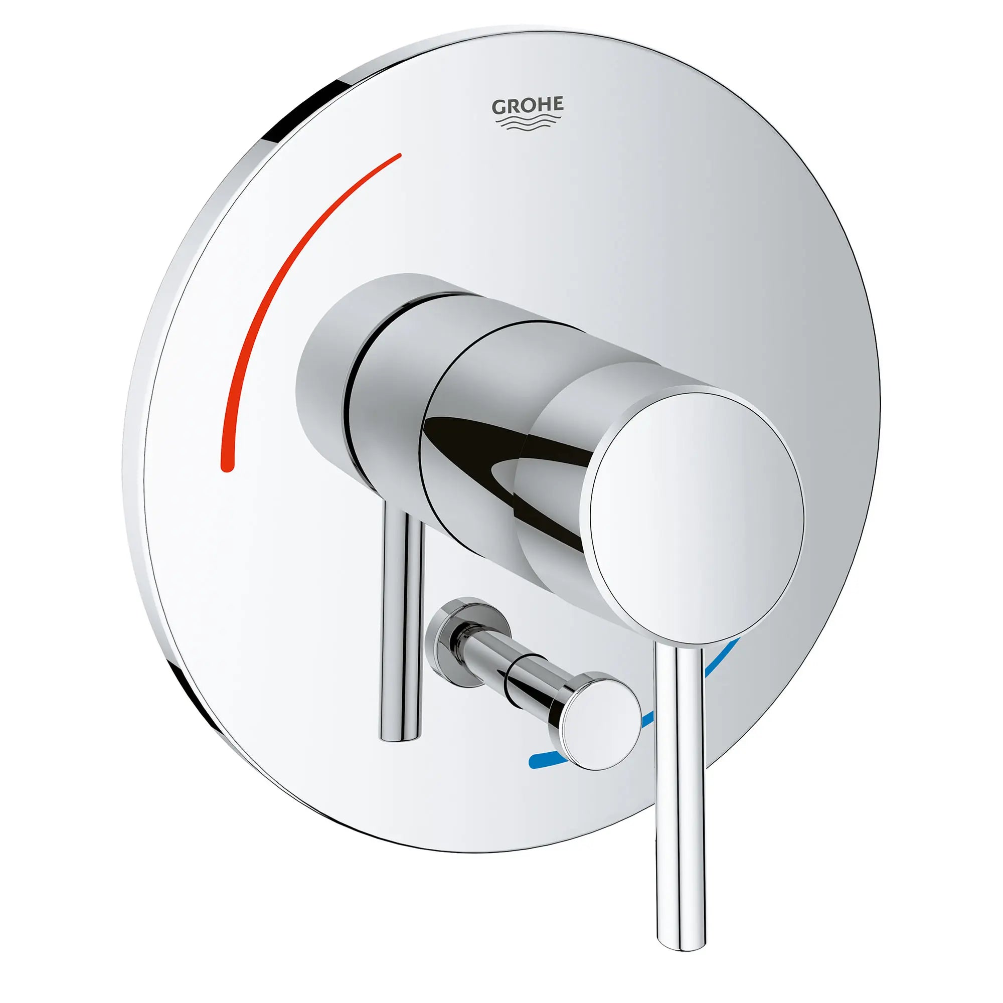 Garniture d’obturateur régulateur de pression avec inverseur // CHROME STARLIGHT GROHE // 164167_29102001_0_CDNwebp.webp