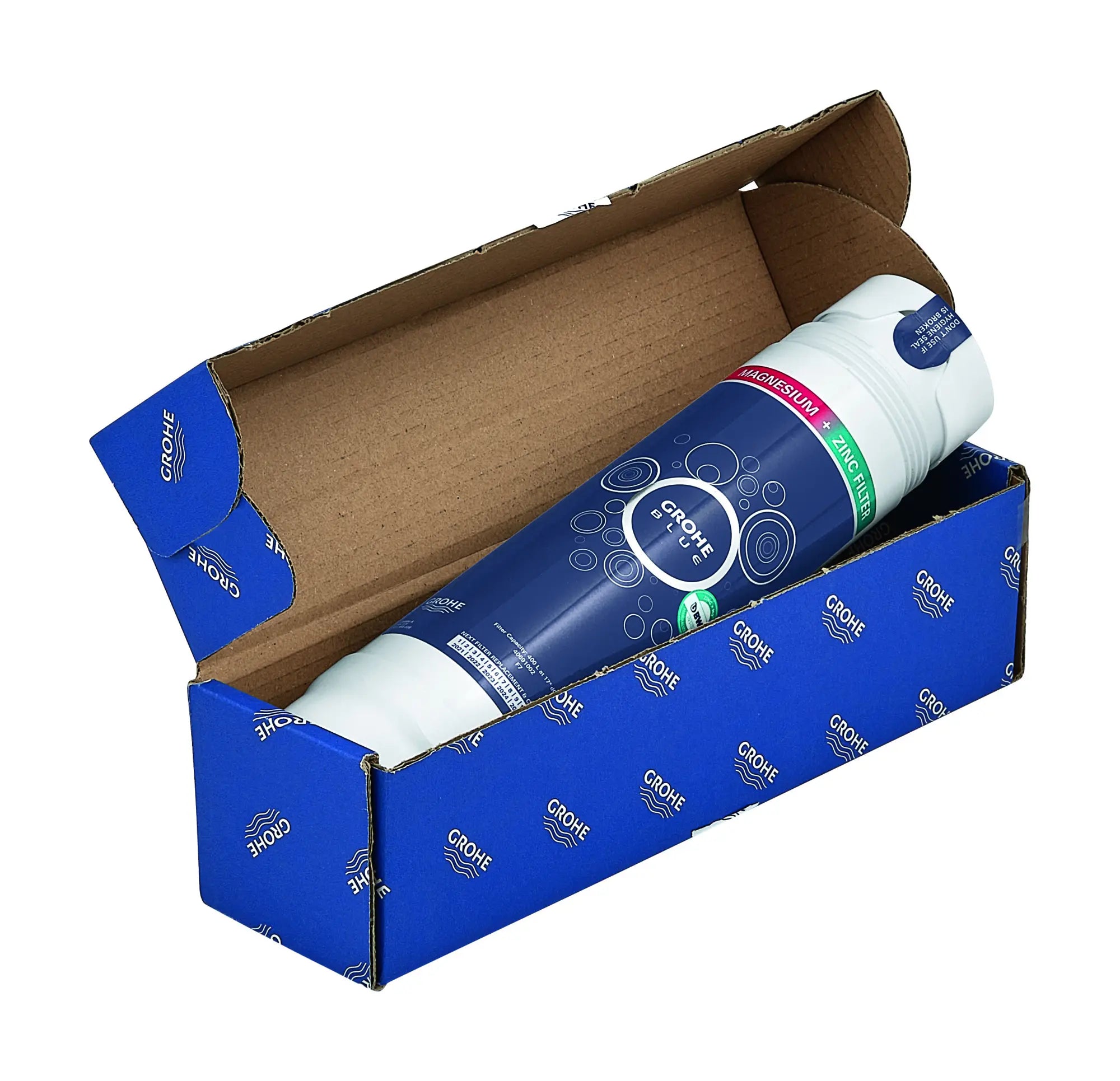 Filtre GROHE Blue magnésium + zinc // SANS FINI // 164204_GroheBlue_SiloRight_40691002_0001_Mar2023_0_CDNwebp.webp